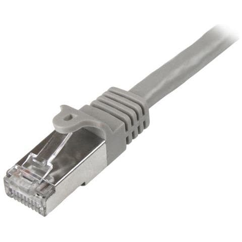 Cavo di rete Cat6 Ethernet Gigabit - Cavo Patch RJ45 SFTP da 5 m - Grigio - Foto 2