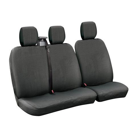 Set Fodere Furgone 2 Dots Nero+grigio - Foto 1