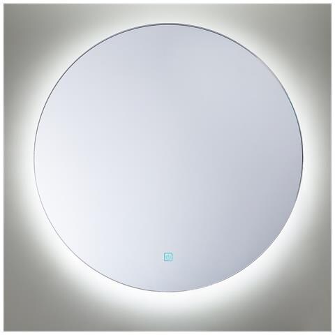 Specchio Da Bagno Con Illuminazione Led Rotondo Ø 60 Cm Callac - Foto 13
