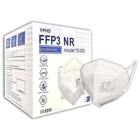 -Mascherine FFP3 Con Certificazione Ue 25 Pz - Foto 3