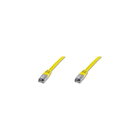 Patch Cable, FTP, CAT5E 1.0m, 1m, Giallo, CAT5e - Foto 3
