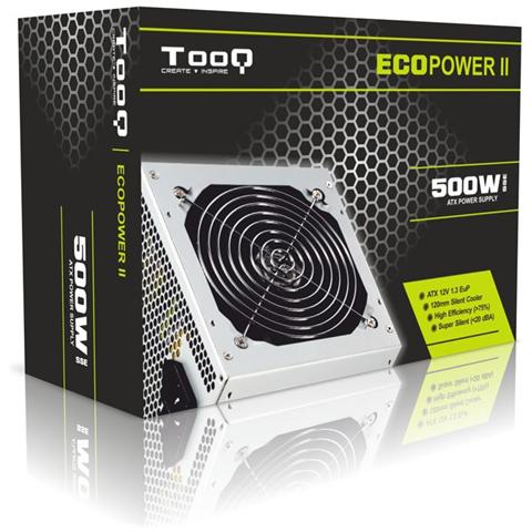 TQEP-500SSE 500W ATX Argento alimentatore per computer - Foto 2