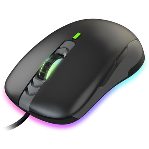 X9CH USB Laser 8200DPI Ambidestro Nero, Verde, Grigio mouse - Foto 2