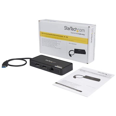 Mini Docking Station USB a Doppio DisplayPort per portatili - Dual 4K 60Hz - GbE - USB 3.0 - Mac & Windows - Foto 7