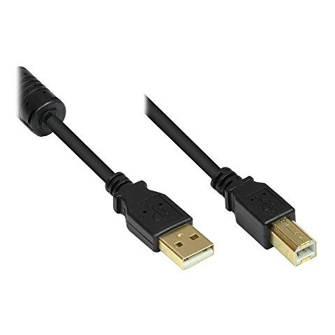 ALCASA - USB A / USB B, 0.5 m, 3.0 (3.1 Gen 1) , USB A, USB B, Maschio