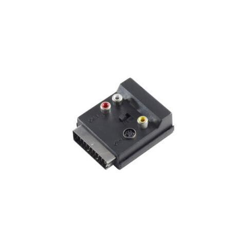 Basic-s - Video- / Audio-adapter - S-video / Composite Video / Audio - Scart Männlich Zu 4-poliger Mini-din, - Foto 1