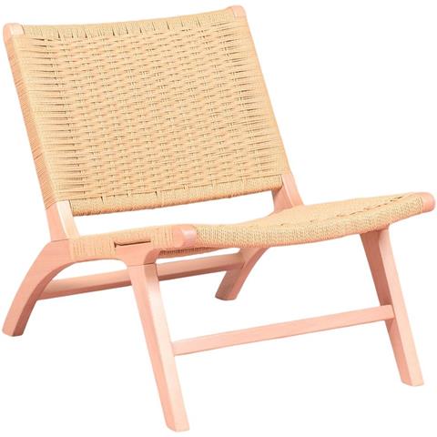 Poltrona Scandinava In Legno Di Faggio E Corda Ecologica - Liam - Foto 1