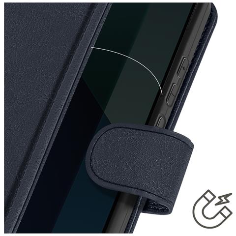 Custodia Per Xiaomi Redmi Note 13 4g Portafoglio Funzione Supporto - Foto 5