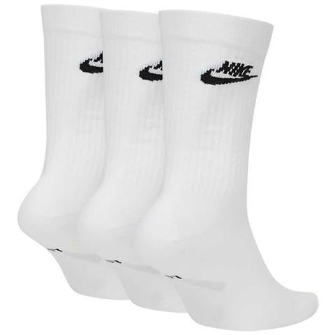 Sportswear Everyday Essential Crew 3 Pairs Dx5025-100, Unisex, Bianca, 34-38 - Foto 2