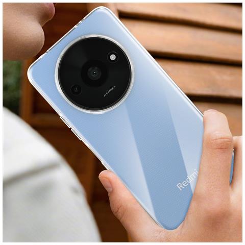 Cover In Silicone Flessibile Per Xiaomi Redmi A3, Trasparente - Foto 5