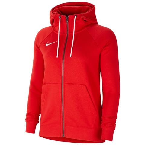 Felpa Con Cappuccio Full Zip Cw6955-657 Donna Taglia M Colore Rosso - Foto 1