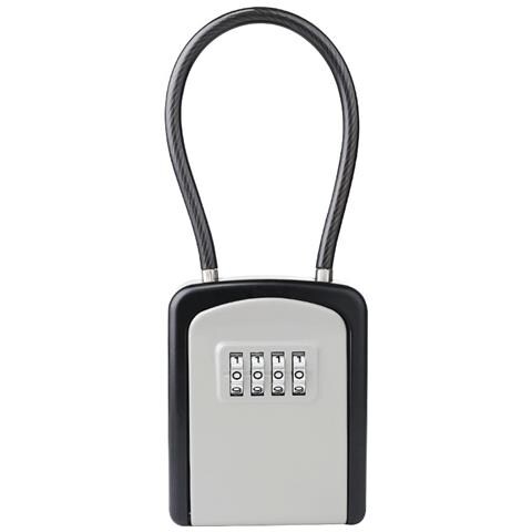 Cassetta Di Sicurezza Resistente Alla Pioggia Con Corda Per L'ufficio Della Fabbrica Del Magazzino Dell'azienda Domestica Grey - Foto 1