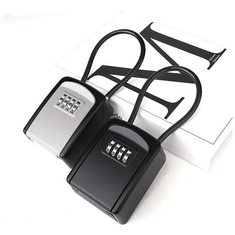 Cassetta Di Sicurezza Resistente Alla Pioggia Con Corda Per L'ufficio Della Fabbrica Del Magazzino Dell'azienda Domestica Grey - Foto 4