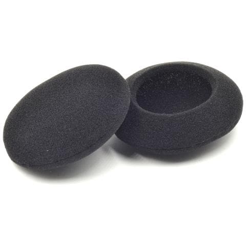 5 Paia Di Cuscinetti Auricolari Di Ricambio In Schiuma Morbida Per Cuffie, Dimensioni Multiple Black 48mm - Foto 2