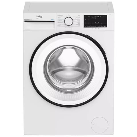 Lavatrice Standard B3WFT51140W 11 Kg Classe A Centrifuga 1400 Giri Colore Bianco /Nero - Foto 1