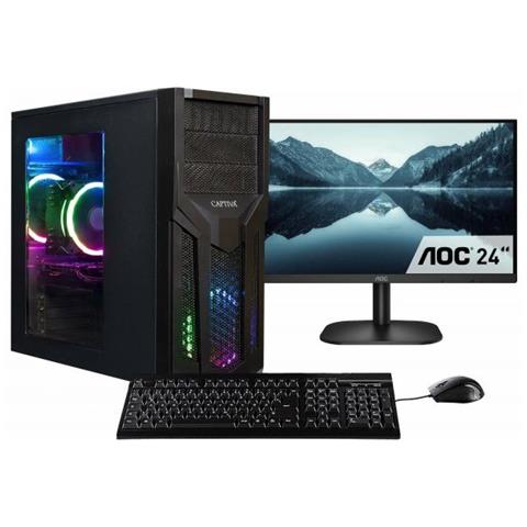 Pc Power Starter R80-007 Tft Bundle (ryzen 5 5600g /ssd 1tb / 32768/dvd-rw /msi /wlan /windows 11 Home 64-bit) - 1.000 - Foto 1