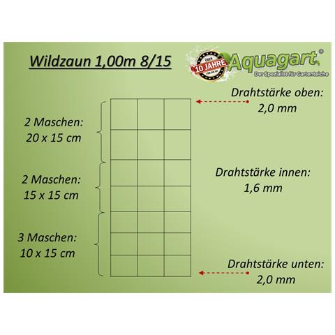 450m, Rete Di Protezione Da Animali Selvatici, Rete Per Zona Boschiva, Rete Annodata, Rete Pastorale, Rete Metallica 100/8/15l - Foto 2