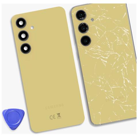 Vetro Posteriore S24 Fe Originale Pacchetto Di Servizio, Giallo - Foto 4