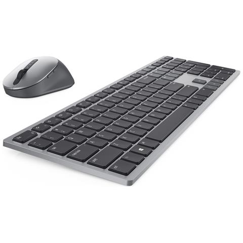 Tastiera e Mouse Wireless 580-AJQO (Layout Inglese) Colore Grigio. Titanio - Foto 11