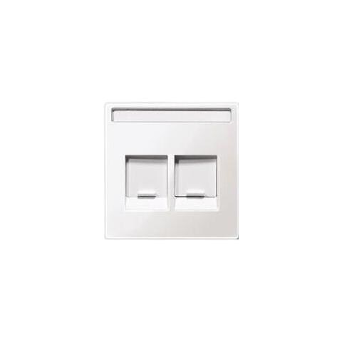 Merten Meg4564-0325 Bianco Placca Copripresa E Copri Interruttori - Foto 1