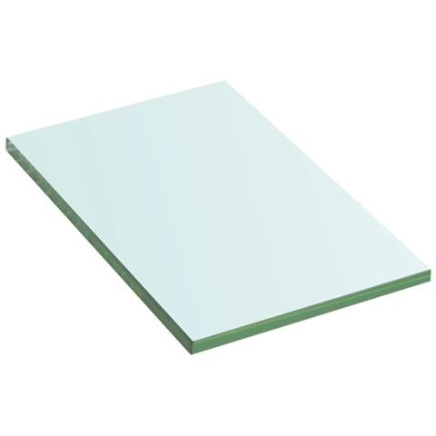 Mensole In Vetro Trasparente 2 Pz 20x12 Cm - Foto 1