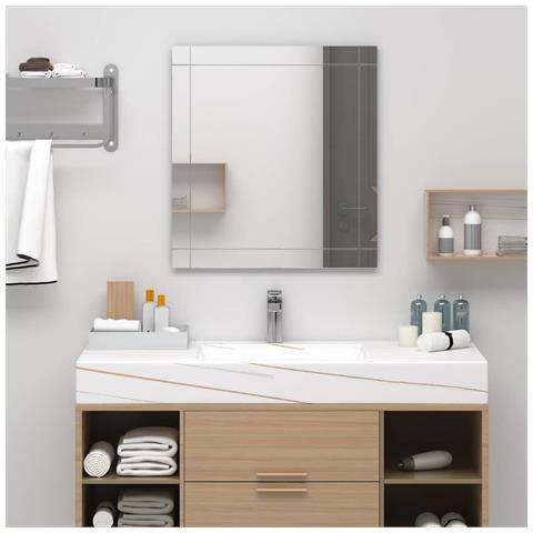 Specchio Da Parete 100x60 Cm In Vetro - Foto 7