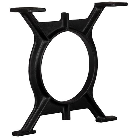 Lusso Casadino -  Gambe Per Tavolino Da Caffè 2 Pz A Forma Di O In Ghisa - Foto 1