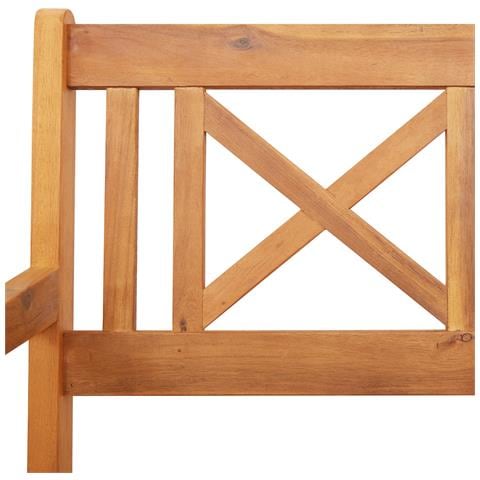 Sedie da giardino  6 pcs 56x55.5x90 cm Legno massello di acacia, Sedie da giardino  2 pcs 56x56x90 cm Legno massello di acacia - Foto 9