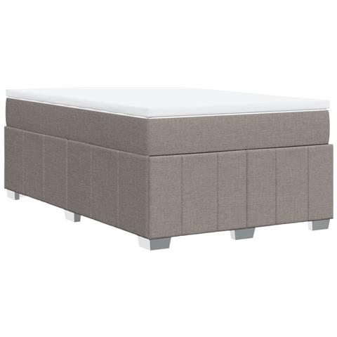 Giroletto a Molle con Materasso Tortora 120x190 cm in Tessuto - Foto 9