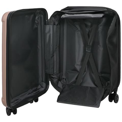 Valigia Pieghevole Rigida 20'' Rosa Gold 34x23x55.5 cm ABS - Foto 2