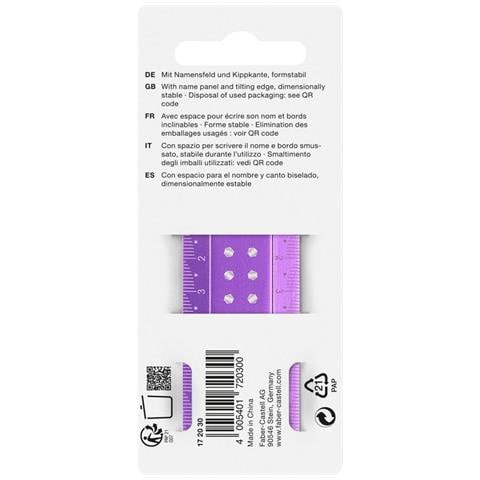 172030 righello Righello da scrivania 300 mm Colori assortiti 1 pz - Foto 2