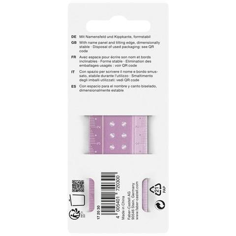 172030 righello Righello da scrivania 300 mm Colori assortiti 1 pz - Foto 1