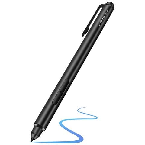 Stilo Tattile Microsoft Surface Slim Con Clip Punta Fine 1 Mm Alta Precisione, Nero - Foto 1