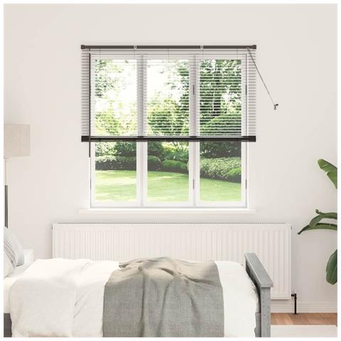 Tenda per Finestra con tende Nero Alluminio - Foto 2