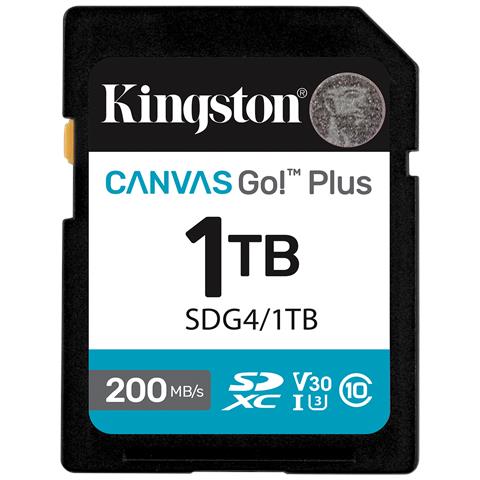 Canvas Go! Plus 1TB SDXC Canvas Go Plus Gen4 200MB /s C10 UHS-I U3 V30 - Foto 1