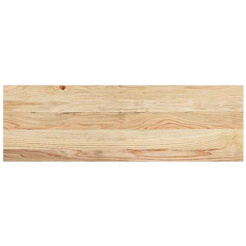 Gradini 2 pz 80x25x2 cm in Rovere Massello Non Trattato - Foto 1