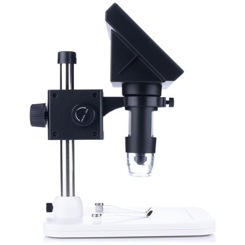 Mikroscopio Digitale Con Schermo 4,3"" Dm3-z01b049 - Ingrandimento 50x-1000x | 8 Led Regolabili, Connessione Pc | Uso Professionale E Educativo - Foto 2
