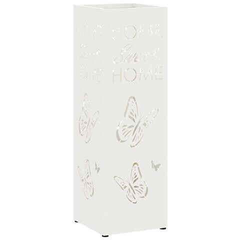 Supporto per Ombrellone Bianco 15.5 x 15.5 x 49 cm Metallo - Foto 1