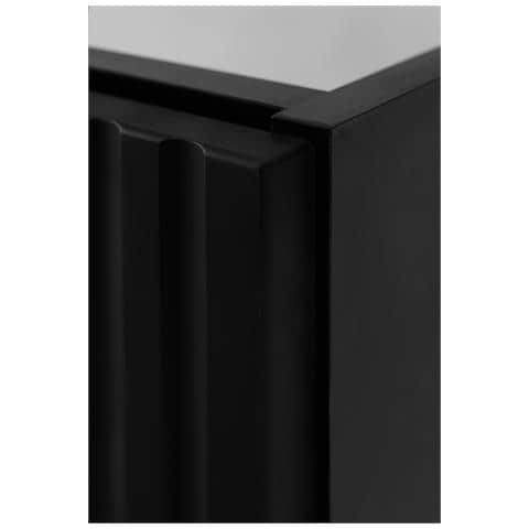 | Mobiletto 120cm | Nero opaco | L /H /D 120/57/46cm | Piano marrone | Mobiletti da bagno, mobili da bagno, mobiletti da bagno - Foto 10