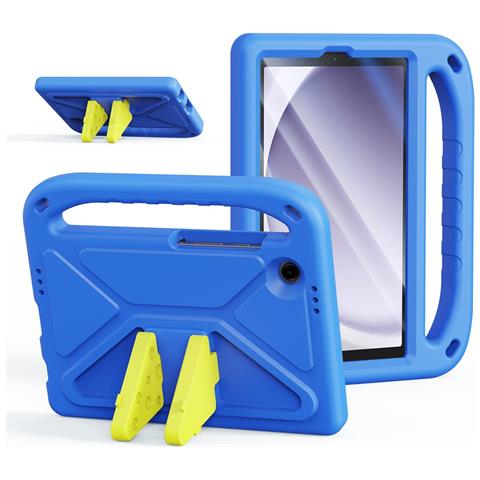 Cover per Galaxy Tab A9 - Blu, Antiurto, Con Soporte - Foto 1
