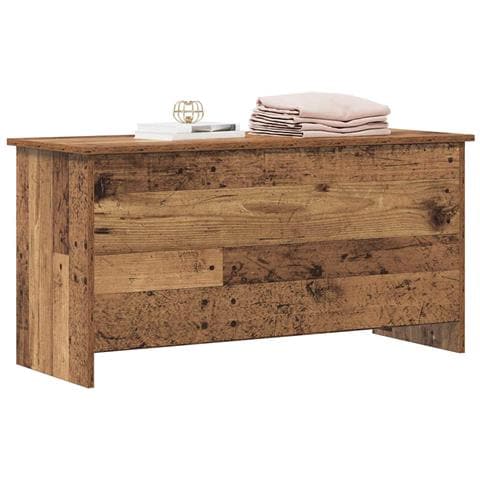 Cassa di stoccaggio Legno antico 100 x 40 x 50 cm - Foto 2