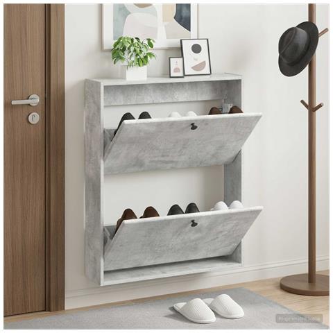 Mobiletto per Scarpe da Muro BREDA 71 x 17 x 86 cm - Foto 2