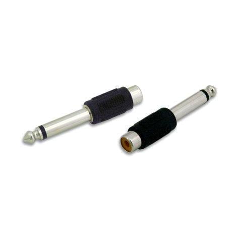 Adattatore Audio Da 6,3Mm Maschio 2 Poli - Cinch Femmina Rca - Foto 1