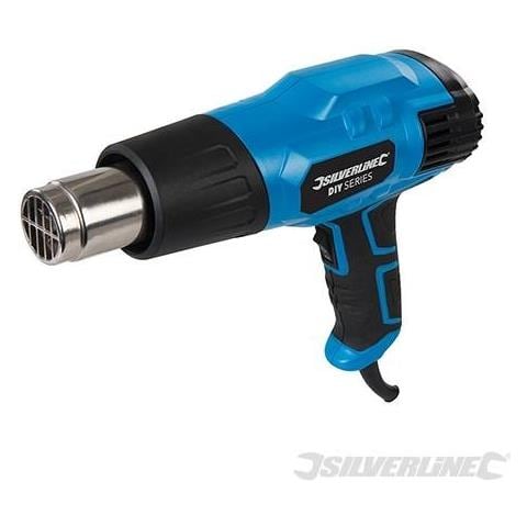 Pistola Termica Sverniciatore Ad Aria Calda Con 4 Ugelli 550° Potenza 2000 W - Foto 7