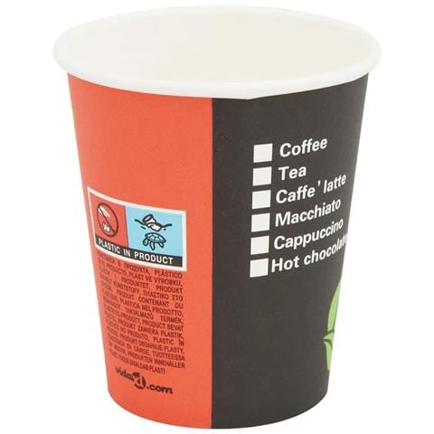 Bicchiere Da Caffè Monouso In Carta 1000 Pz 8 Oz (290 Ml)  - Foto 2
