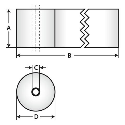 Rotoli Carta Termica 60x91mt Foro18 Diametro 100 G - Foto 2