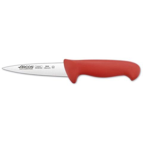 Serie 2900 - Coltello da macellaio - Lama Acciaio Inossidabile Nitrum 130 Mm - Manico Polipropilene Colore Rosso - Foto 1