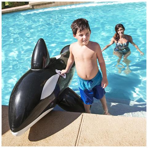 . Balena Con Maniglie 203x102 Cm. Età +3 Anni - Foto 6