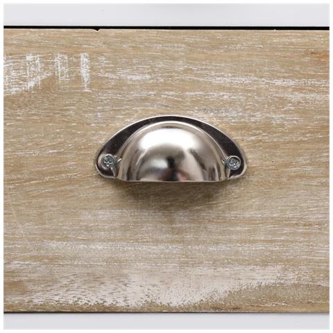 Mobiletto 38x28x86 cm in Legno di Paulownia - Foto 8