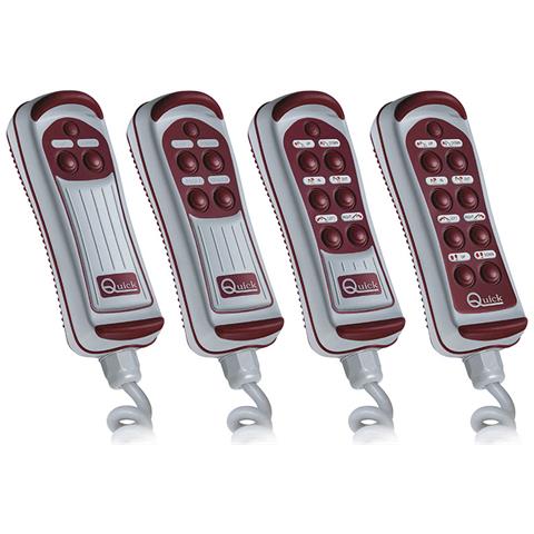 Pulsantiera Stagna 2 Canali Puls. stagna 4 Can. Con Torcia Led - Foto 1